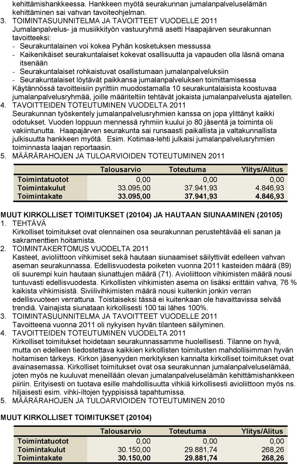 ja vapauden olla läsnä omana itsenään - Seurakuntalaiset rohkaistuvat osallistumaan jumalanpalveluksiin - Seurakuntalaiset löytävät paikkansa jumalanpalveluksen toimittamisessa Käytännössä