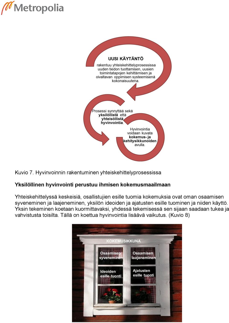 Yhteiskehittelyssä keskeisiä, osallistujien esille tuomia kokemuksia ovat oman osaamisen syveneminen ja laajeneminen,