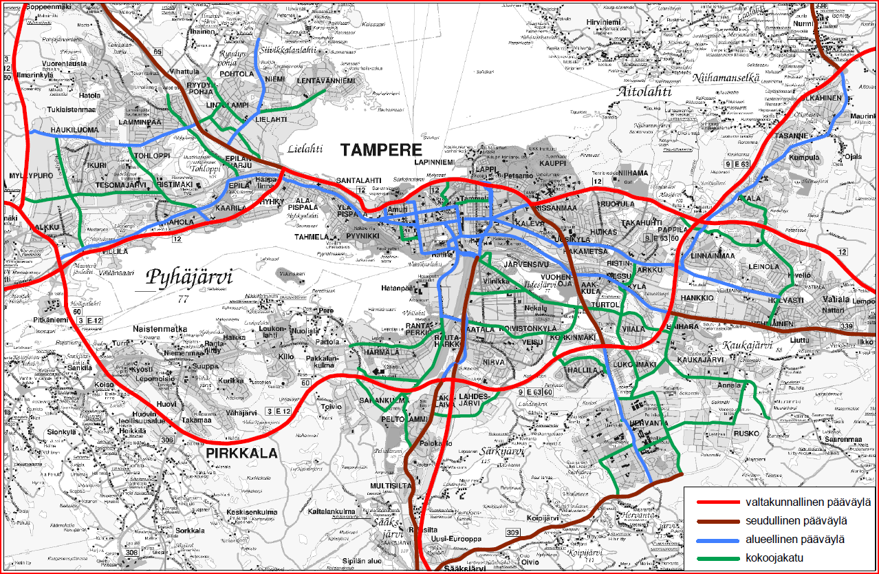 Traffic in Tampere Challenges to manage and operate our Traffic Network Two major multiannual projects: