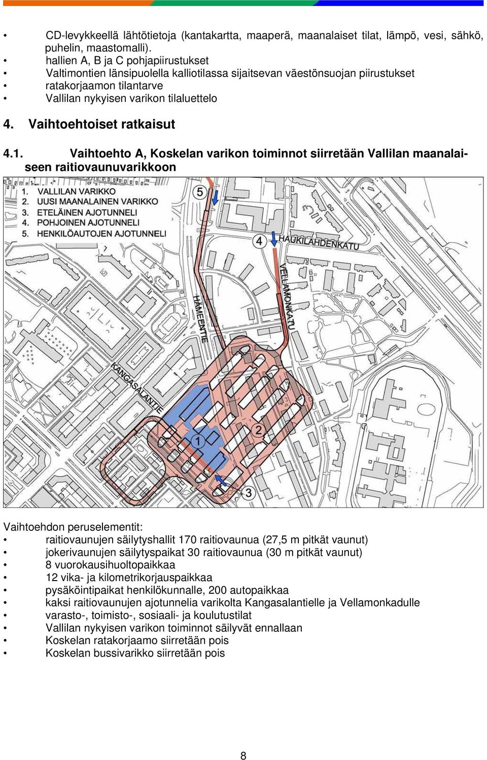 Vaihtoehtoiset ratkaisut 4.1.