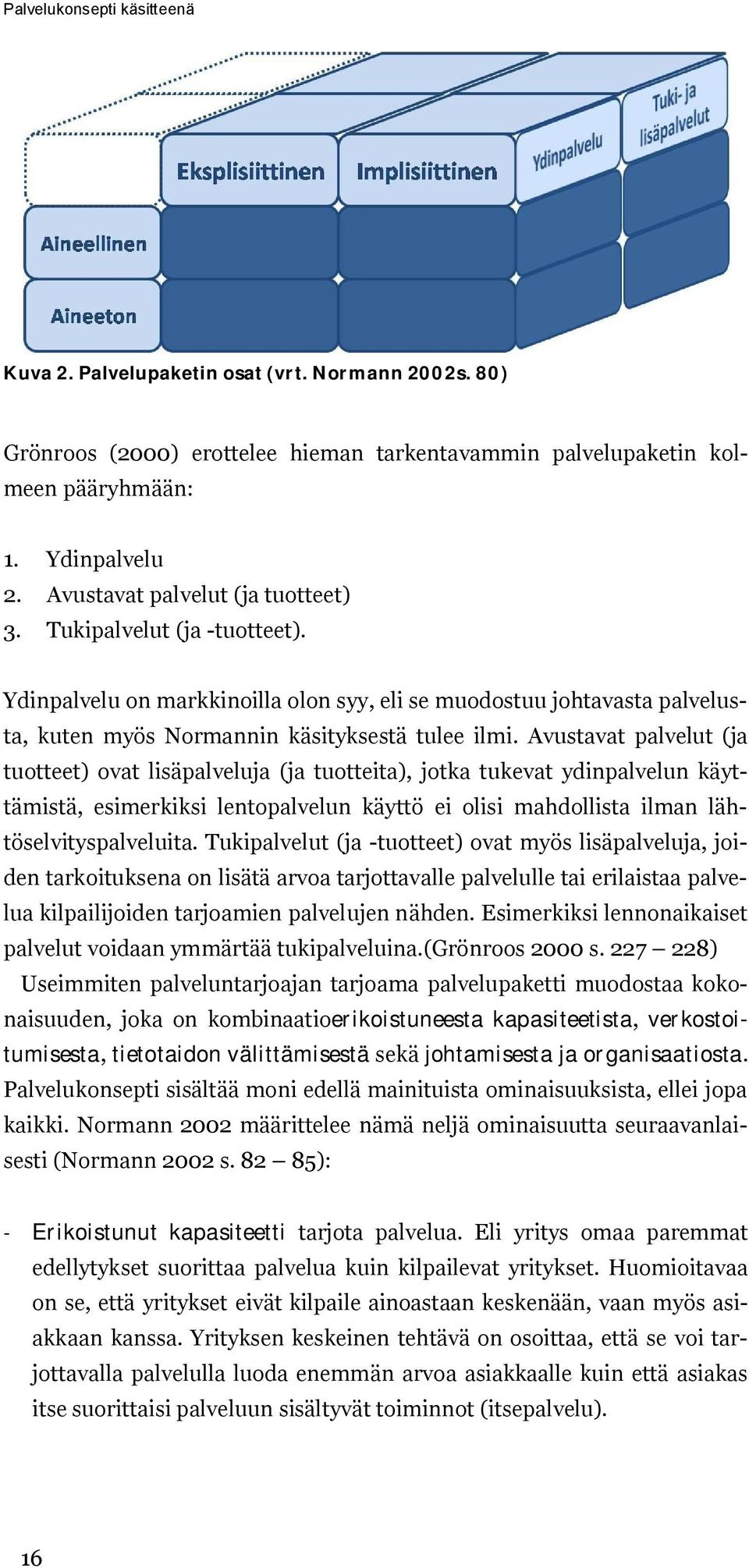 Avustavat palvelut (ja tuotteet) ovat lisäpalveluja (ja tuotteita), jotka tukevat ydinpalvelun käyttämistä, esimerkiksi lentopalvelun käyttö ei olisi mahdollista ilman lähtöselvityspalveluita.