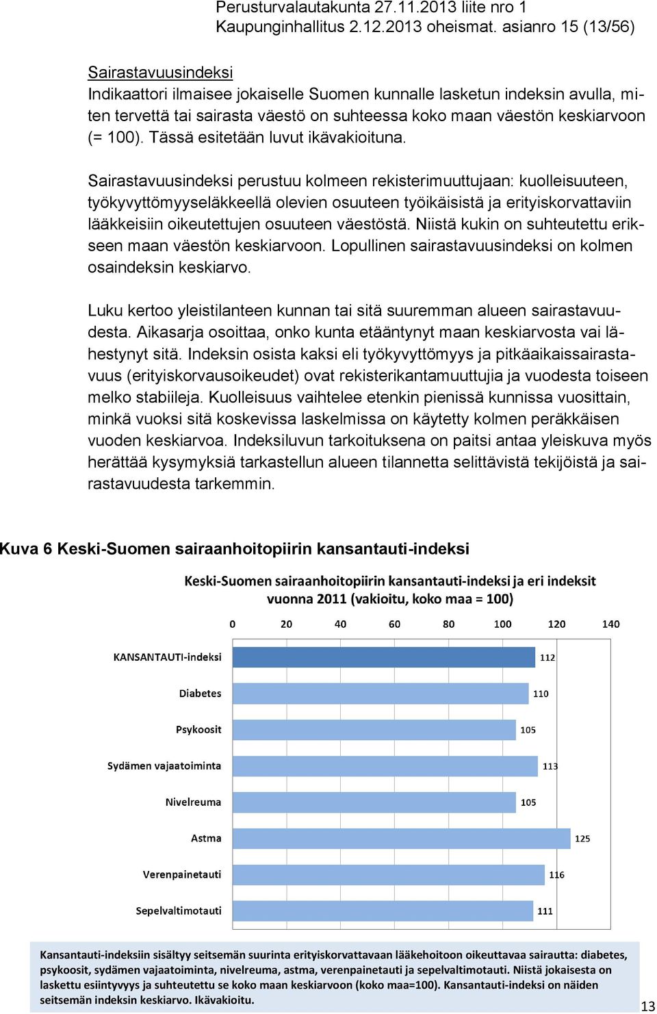 Tässä esitetään luvut ikävakioituna.