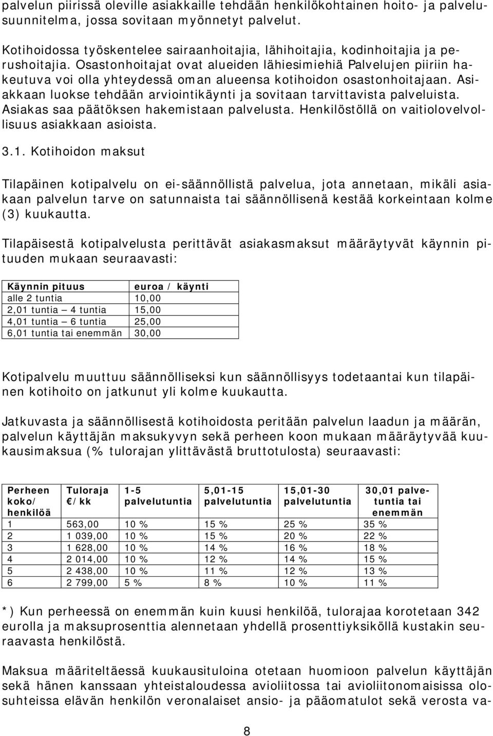 Osastonhoitajat ovat alueiden lähiesimiehiä Palvelujen piiriin hakeutuva voi olla yhteydessä oman alueensa kotihoidon osastonhoitajaan.