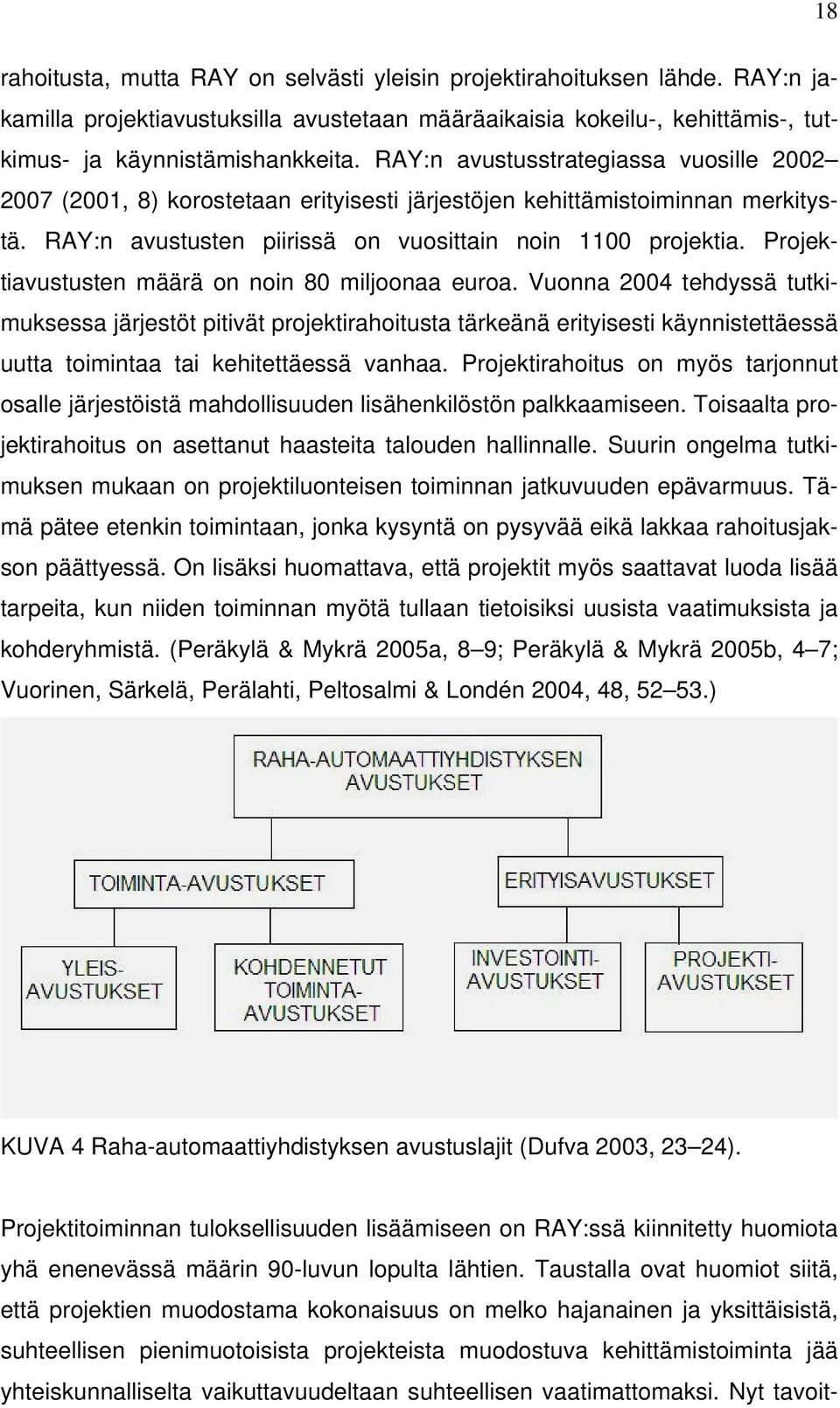 Projektiavustusten määrä on noin 80 miljoonaa euroa.