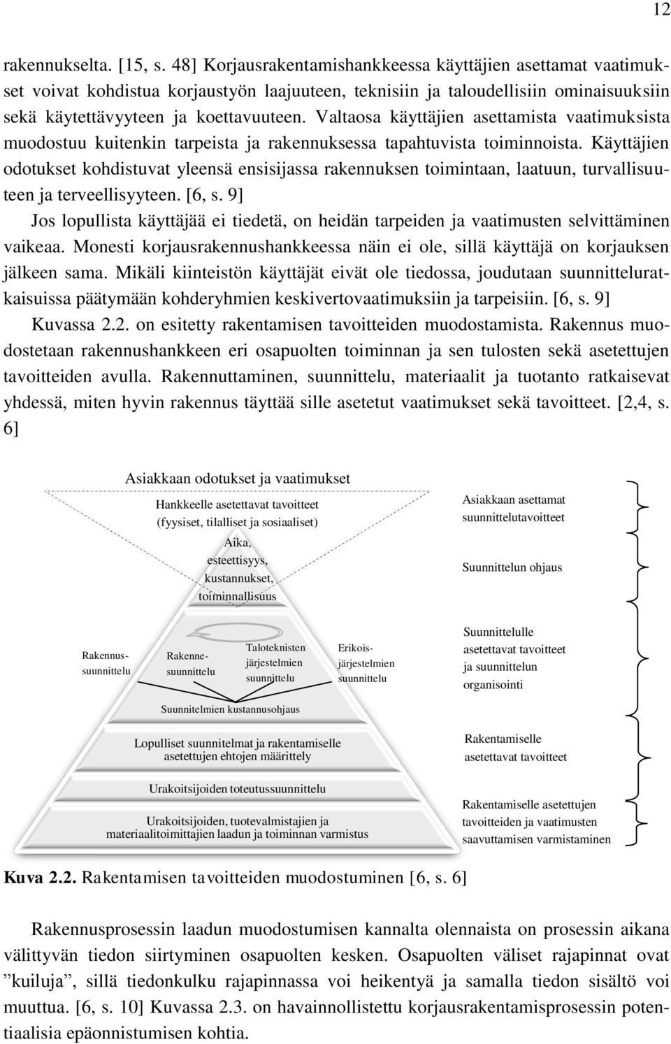 Valtaosa käyttäjien asettamista vaatimuksista muodostuu kuitenkin tarpeista ja rakennuksessa tapahtuvista toiminnoista.