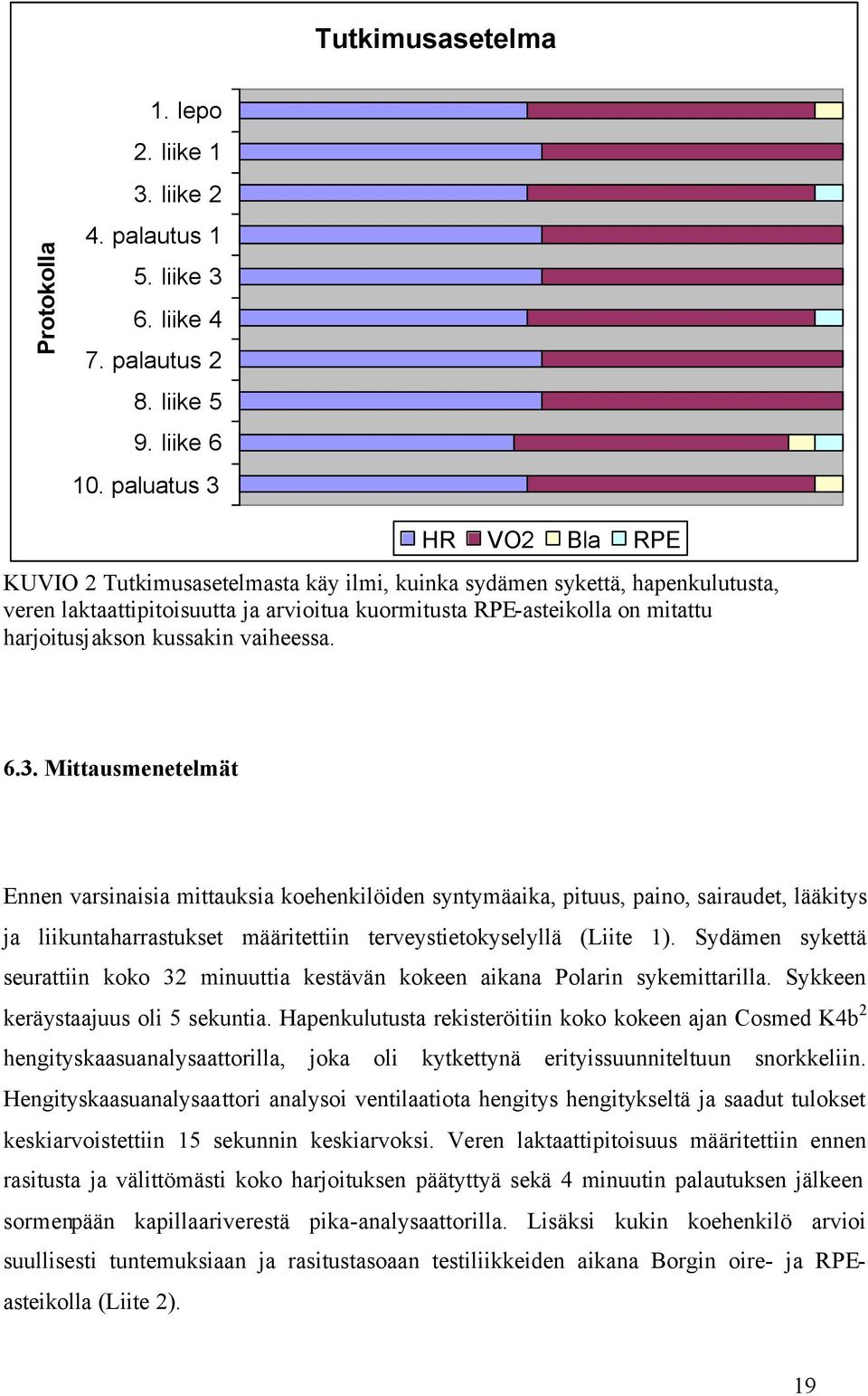 kussakin vaiheessa. 6.3.