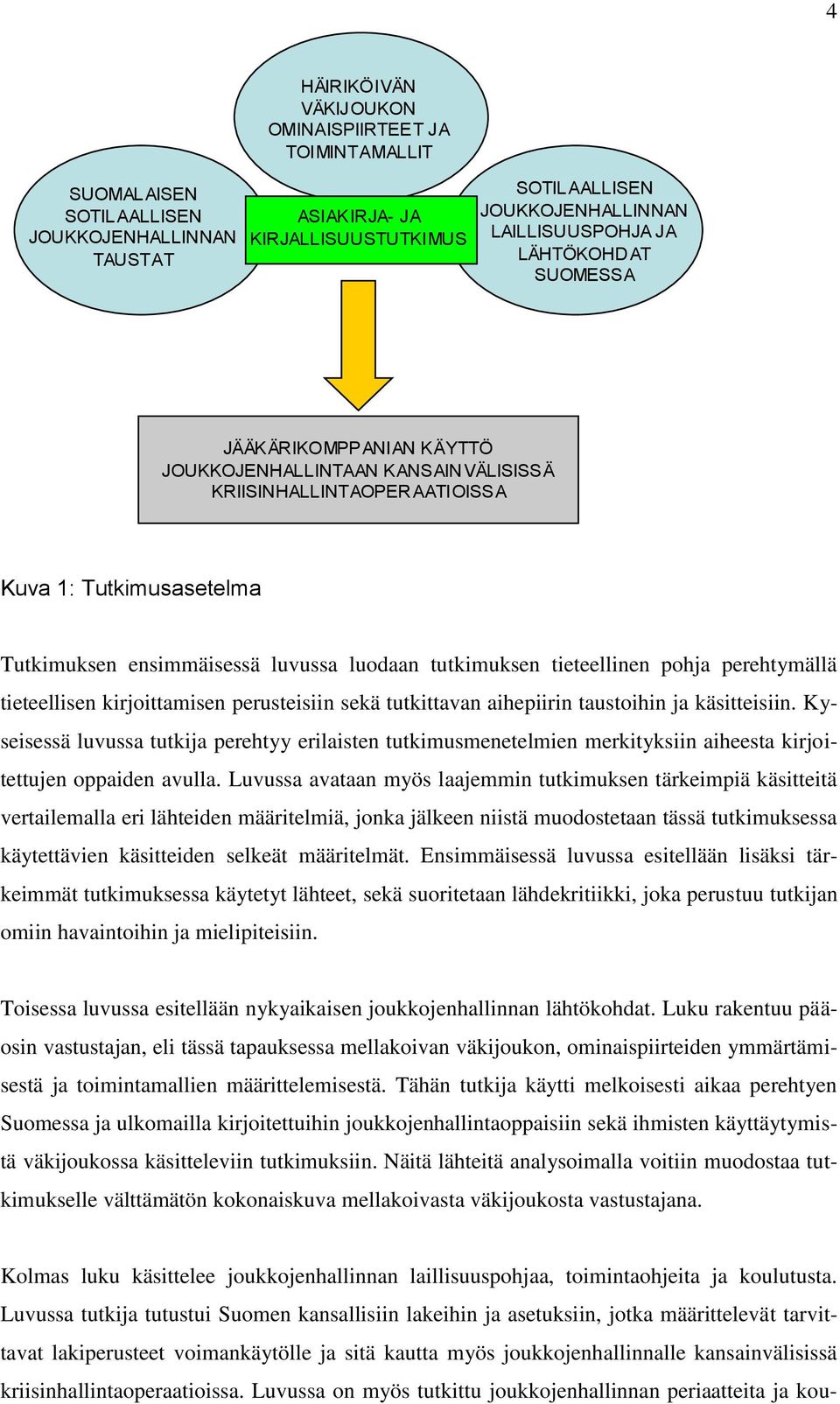 tieteellinen pohja perehtymällä tieteellisen kirjoittamisen perusteisiin sekä tutkittavan aihepiirin taustoihin ja käsitteisiin.