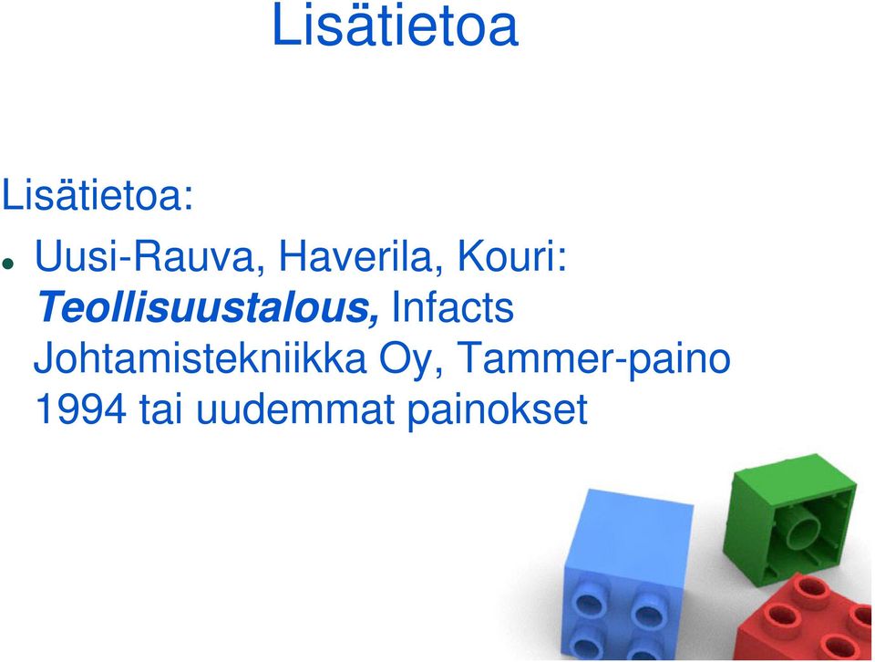 Infacts Johtamistekniikka Oy,