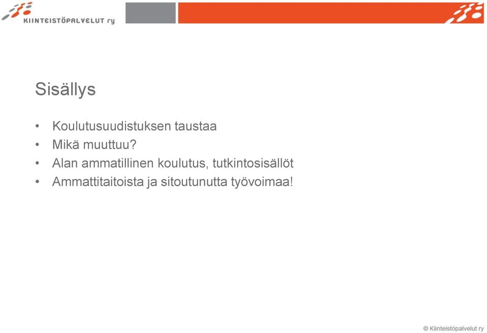 Alan ammatillinen koulutus,