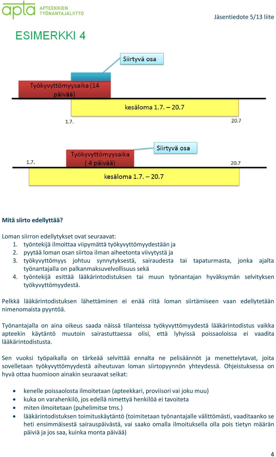 työntekijä esittää lääkärintodistuksen tai muun työnantajan hyväksymän selvityksen työkyvyttömyydestä.