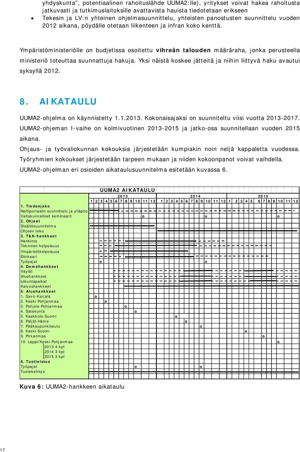 Ympäristöministeriölle on budjetissa osoitettu vihreän talouden määräraha, jonka perusteella ministeriö toteuttaa suunnattuja hakuja.