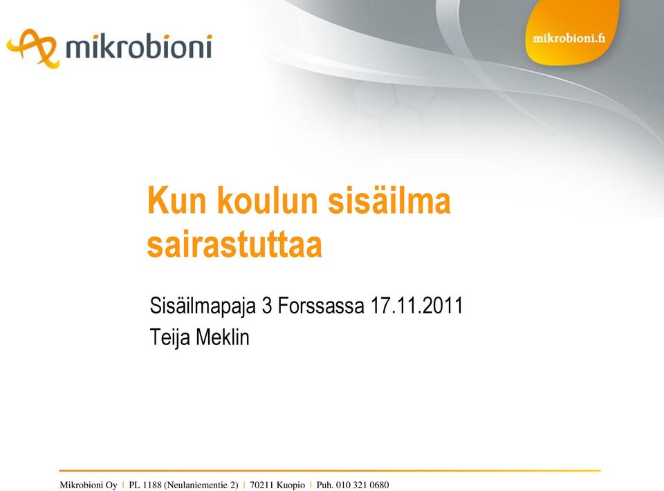 Sisäilmapaja 3