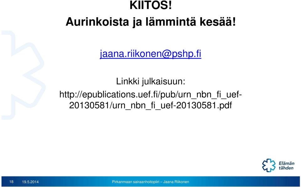 fi Linkki julkaisuun: http://epublications.