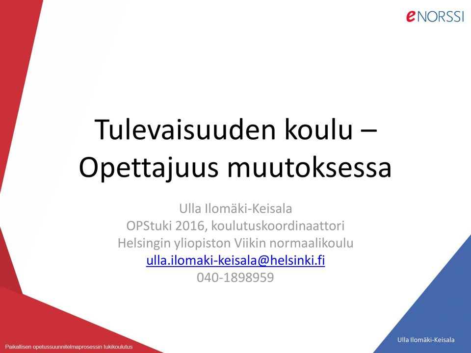 koulutuskoordinaattori Helsingin