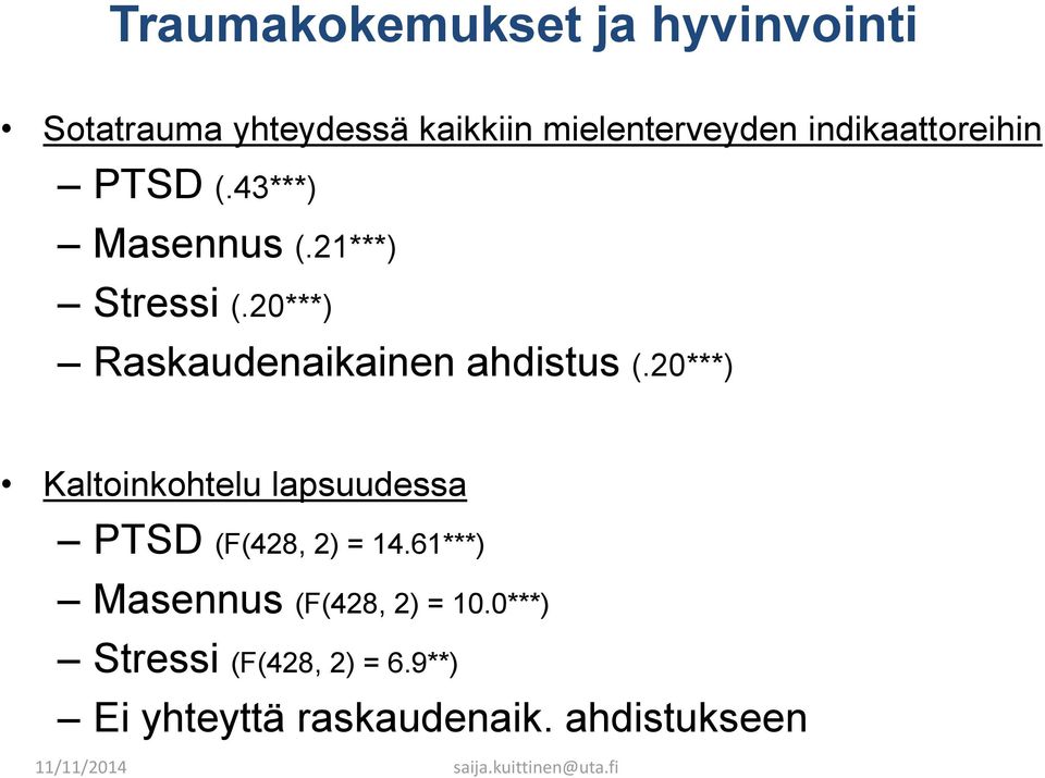 20***) Raskaudenaikainen ahdistus (.