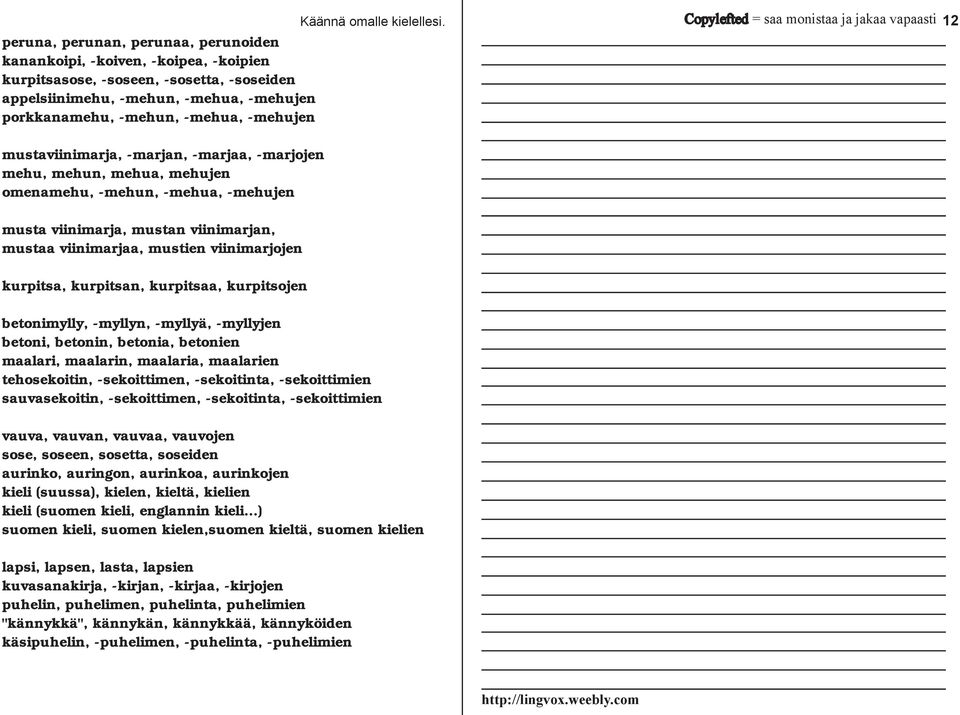 kurpitsa, kurpitsan, kurpitsaa, kurpitsojen betonimylly, -myllyn, -myllyä, -myllyjen betoni, betonin, betonia, betonien maalari, maalarin, maalaria, maalarien tehosekoitin, -sekoittimen, -sekoitinta,