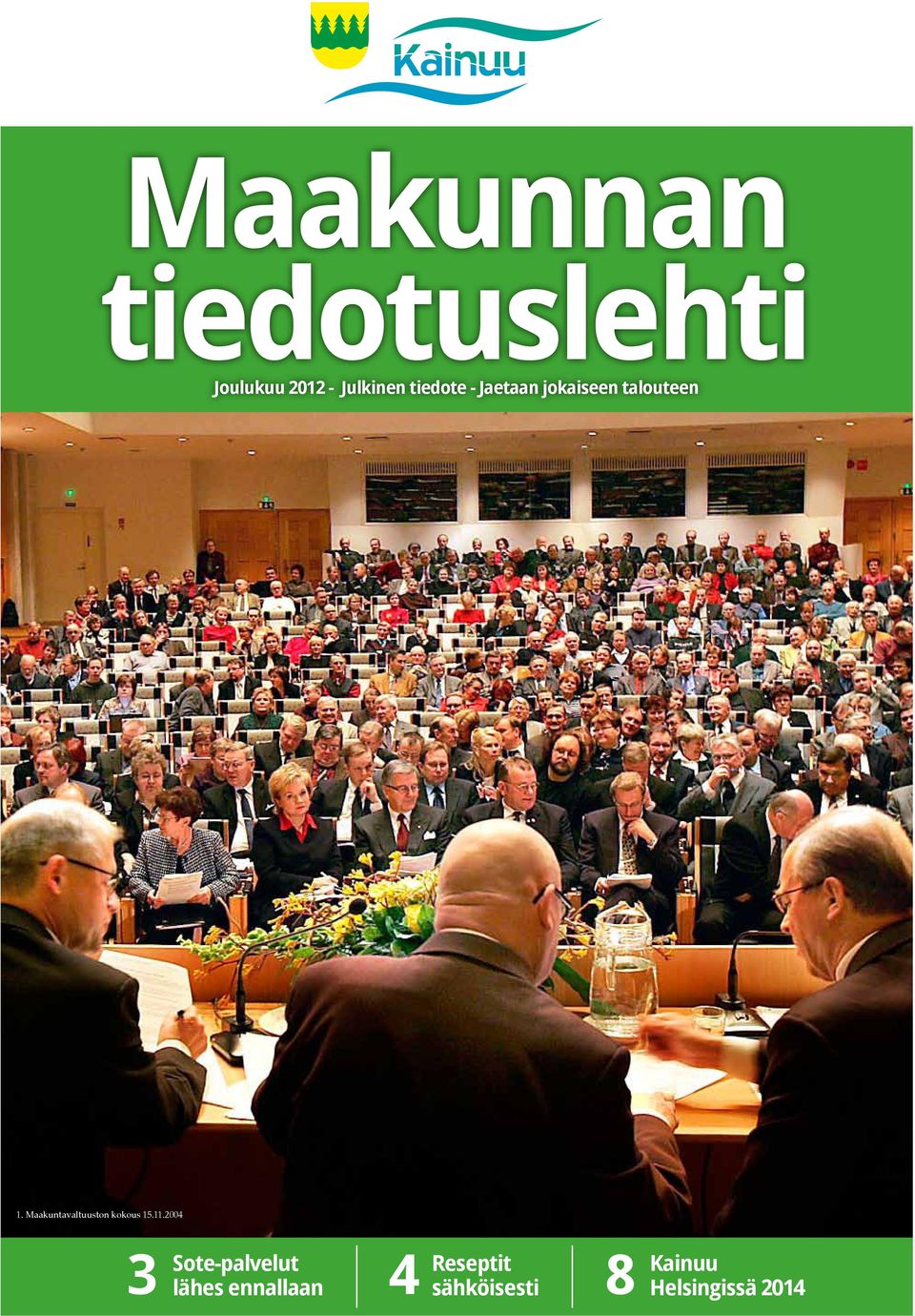 Maakuntavaltuuston kokous 15.11.