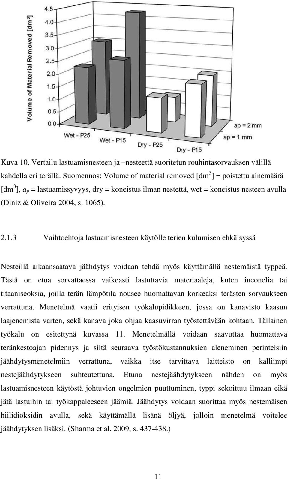 65). 2.1.3 Vaihtoehtoja lastuamisnesteen käytölle terien kulumisen ehkäisyssä Nesteillä aikaansaatava jäähdytys voidaan tehdä myös käyttämällä nestemäistä typpeä.