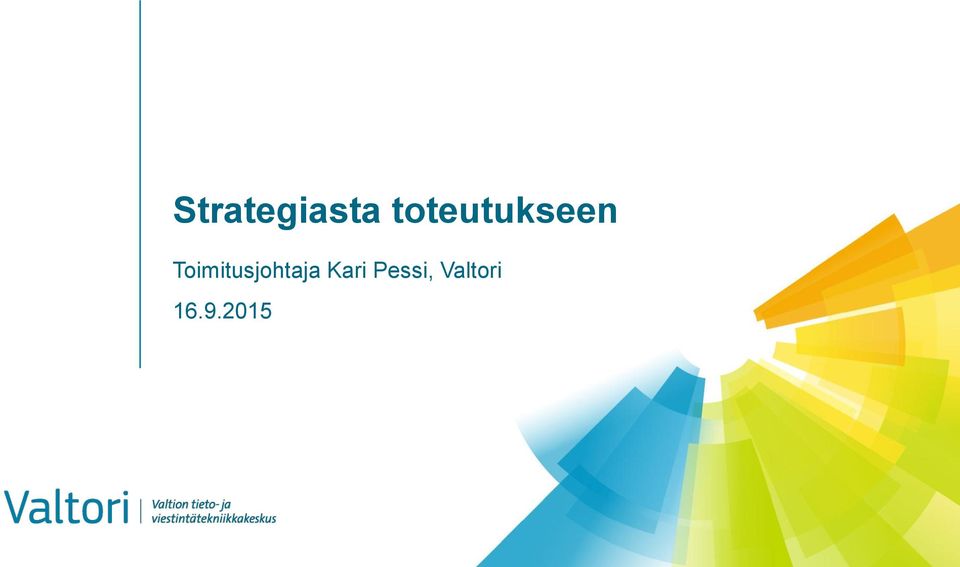 Toimitusjohtaja