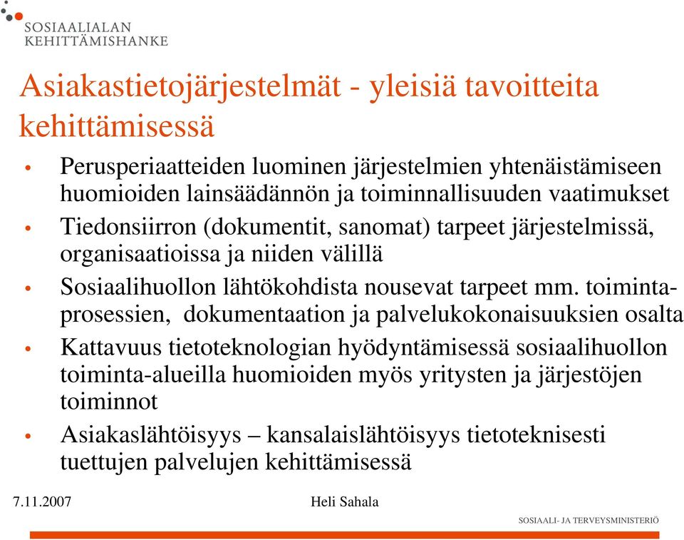 nousevat tarpeet mm.