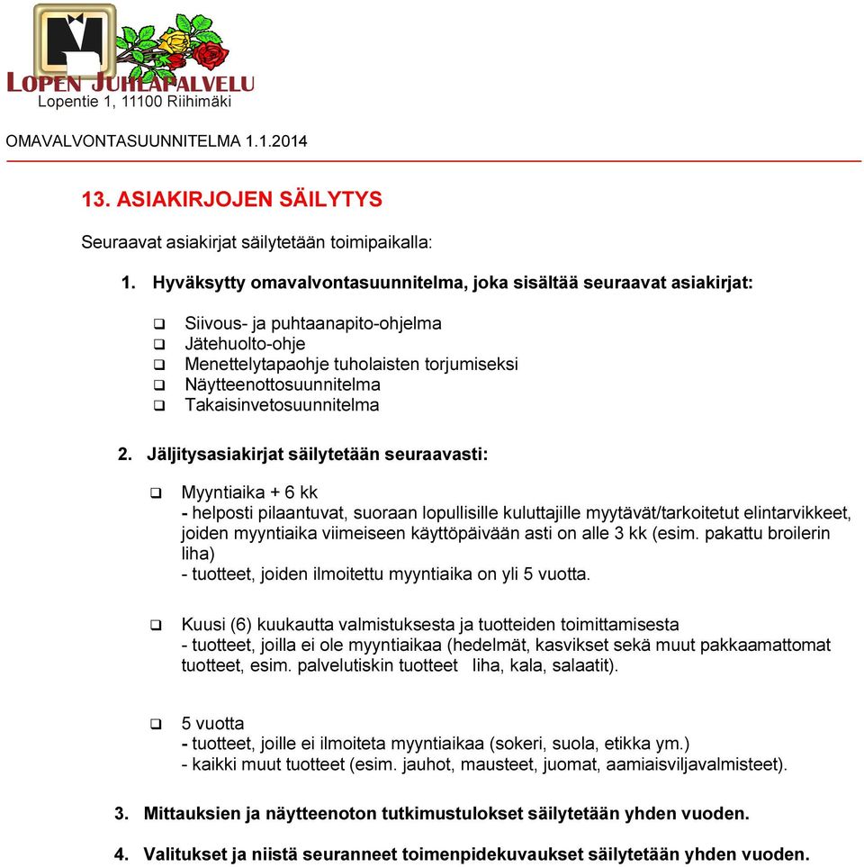 Takaisinvetosuunnitelma 2.