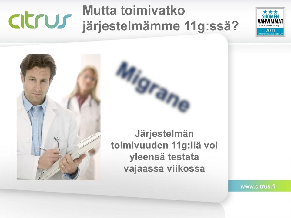 Järjestelmän toimivuuden