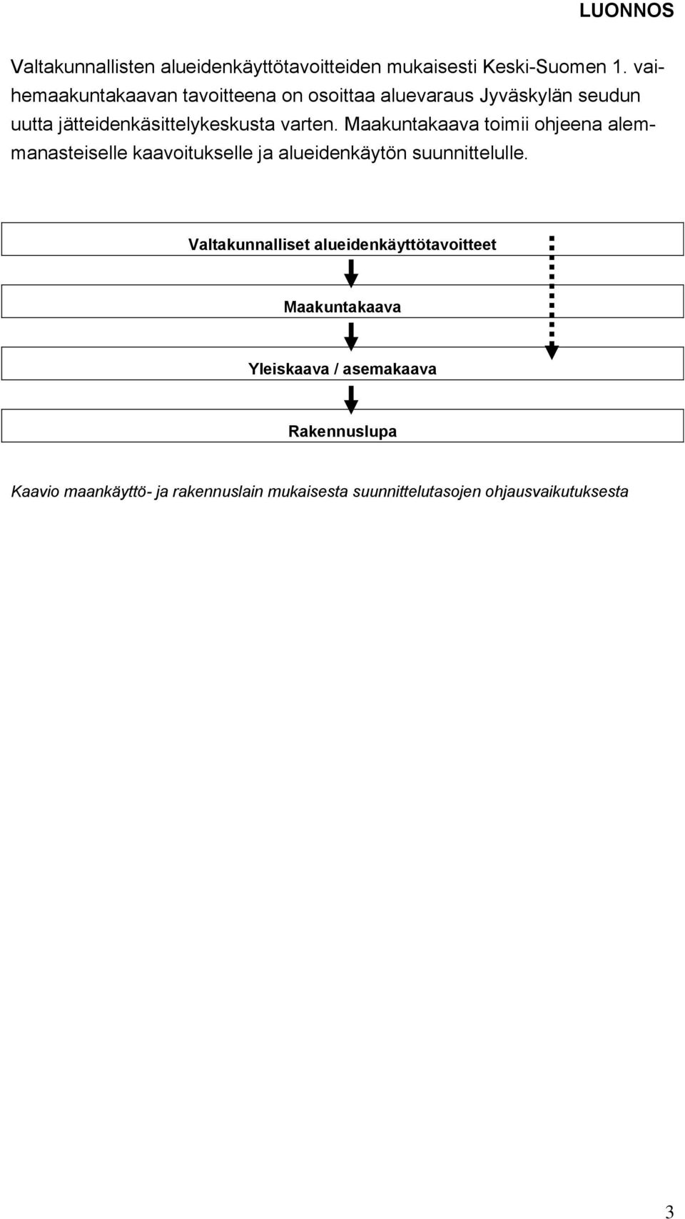 Maakuntakaava toimii ohjeena alemmanasteiselle kaavoitukselle ja alueidenkäytön suunnittelulle.