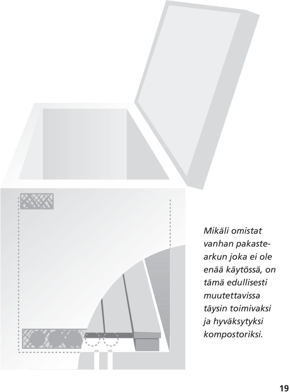 edullisesti muutettavissa täysin