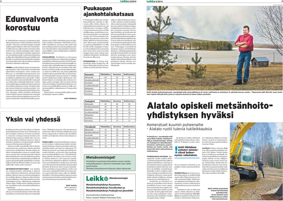 Onneksi päättäjät saatiin vakuuttumaan, että kiinteistöveropohjan laajentaminen metsätalousmaalle ei parantaisi kotimaisen teollisuuden kilpailukykyä kansainvälisillä markkinoilla.