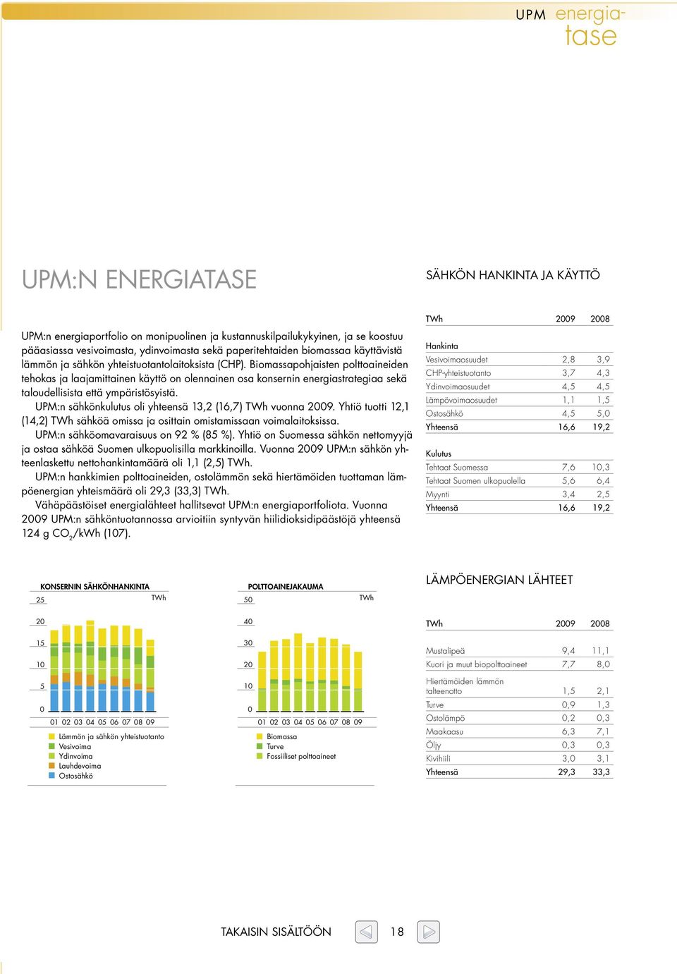 Biomassapohjaisten polttoaineiden tehokas ja laajamittainen käyttö on olennainen osa konsernin energiastrategiaa sekä taloudellisista että ympäristösyistä.