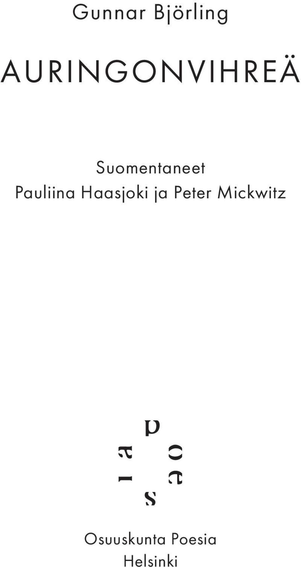 Suomentaneet Pauliina