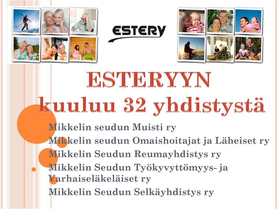 Reumayhdistys ry Mikkelin Seudun Työkyvyttömyys-