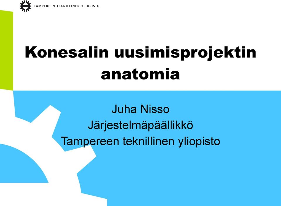 anatomia Juha Nisso