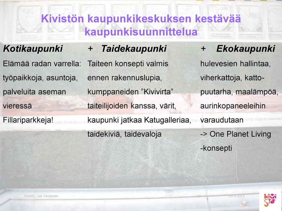 aseman kumppaneiden Kivivirta puutarha, maalämpöä, vieressä taiteilijoiden kanssa, värit, aurinkopaneeleihin