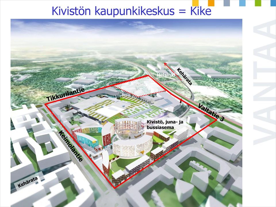 Kivistö, juna-asema ja ja
