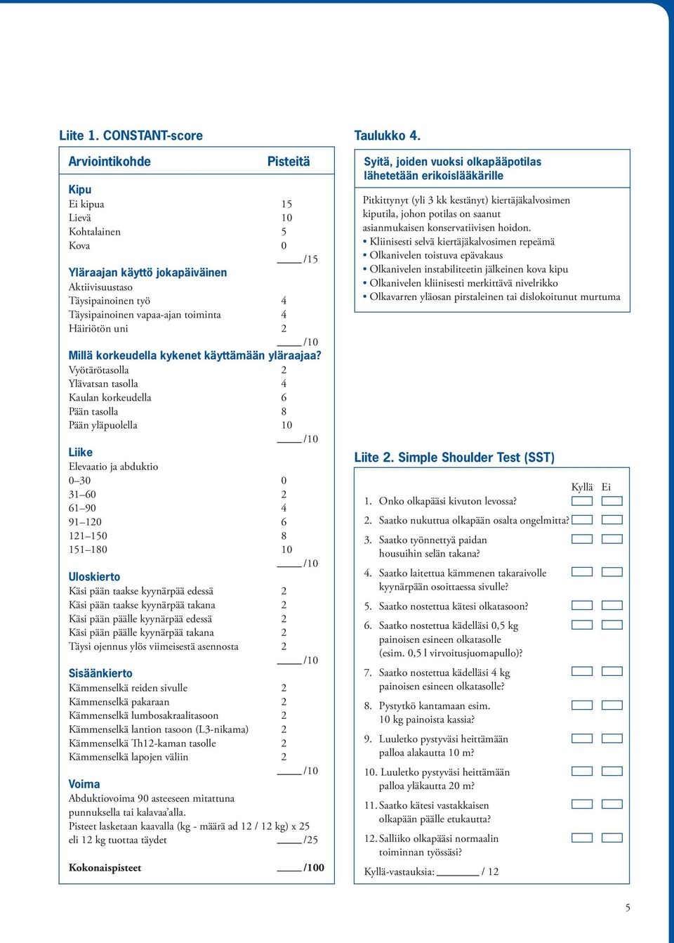 Millä korkeudella kykenet käyttämään yläraajaa?