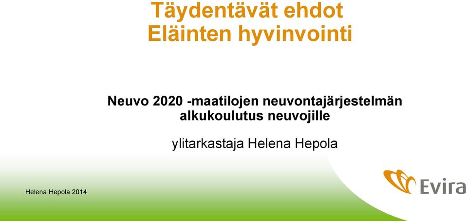 -maatilojen neuvontajärjestelmän