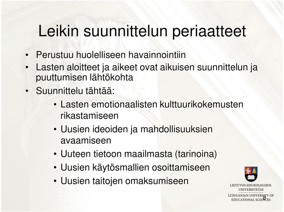 emotionaalisten kulttuurikokemusten rikastamiseen Uusien ideoiden ja mahdollisuuksien