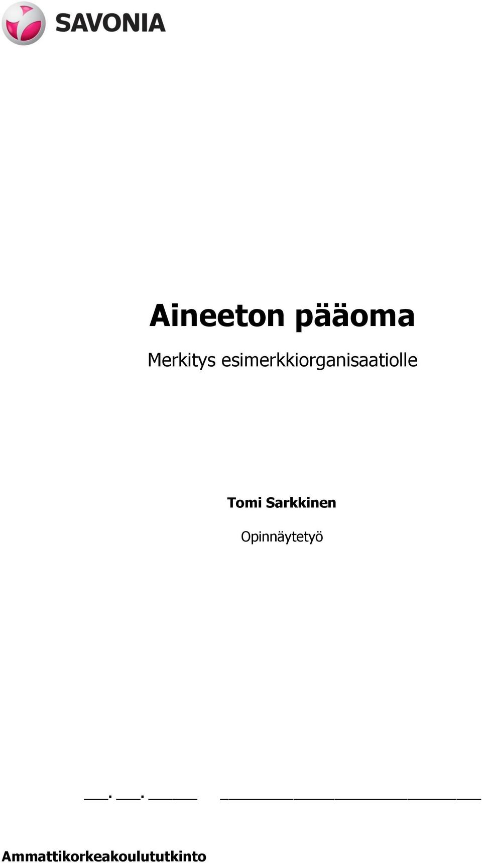 Tomi Sarkkinen