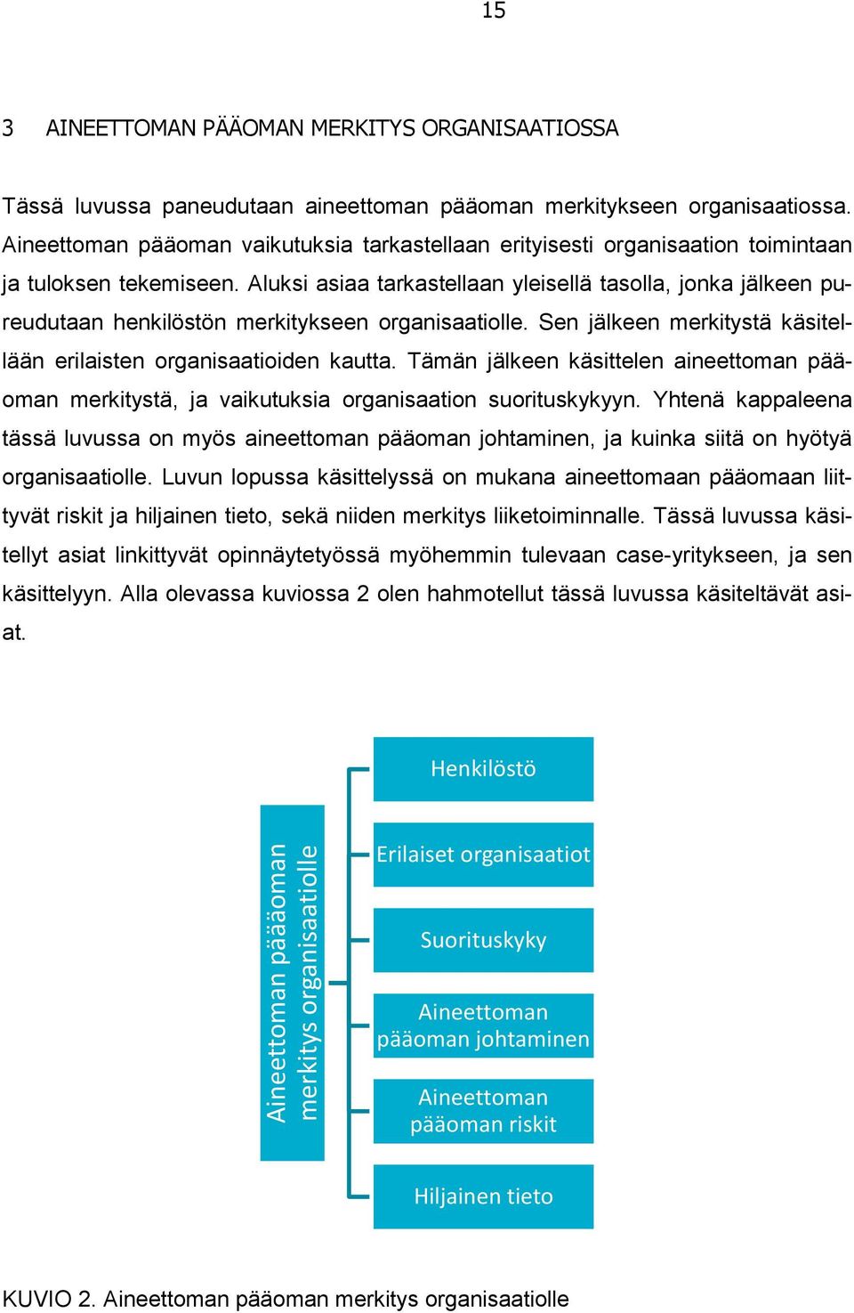 Aluksi asiaa tarkastellaan yleisellä tasolla, jonka jälkeen pureudutaan henkilöstön merkitykseen organisaatiolle. Sen jälkeen merkitystä käsitellään erilaisten organisaatioiden kautta.