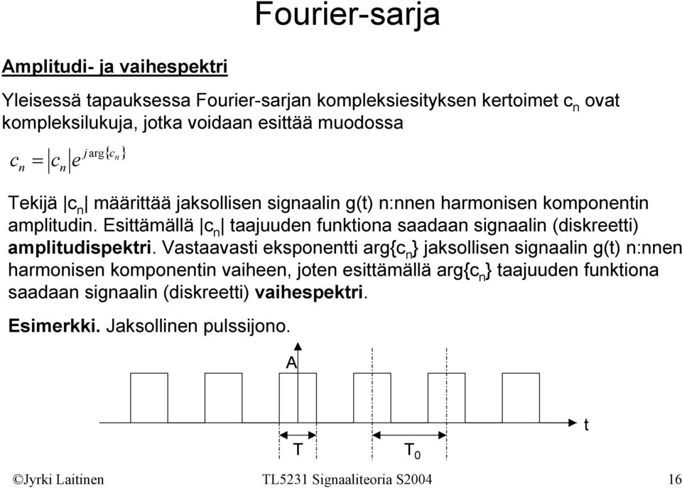 Esiämällä c uud fukio sd sili diskri mpliudispkri.