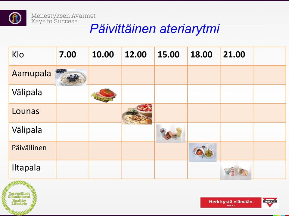 00 Aamupala Välipala Lounas