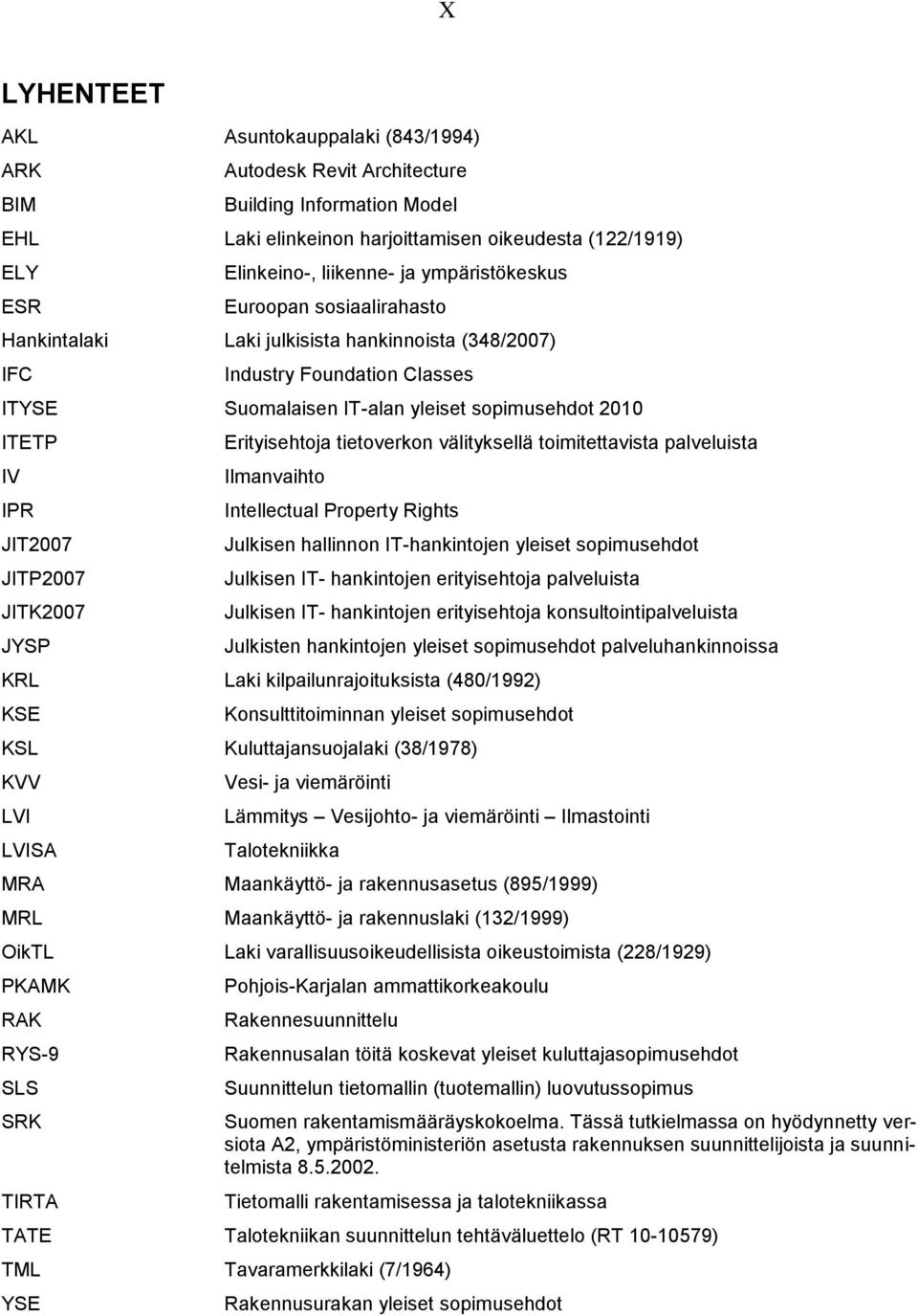 JITP2007 JITK2007 JYSP Erityisehtoja tietoverkon välityksellä toimitettavista palveluista Ilmanvaihto Intellectual Property Rights Julkisen hallinnon IT-hankintojen yleiset sopimusehdot Julkisen IT-