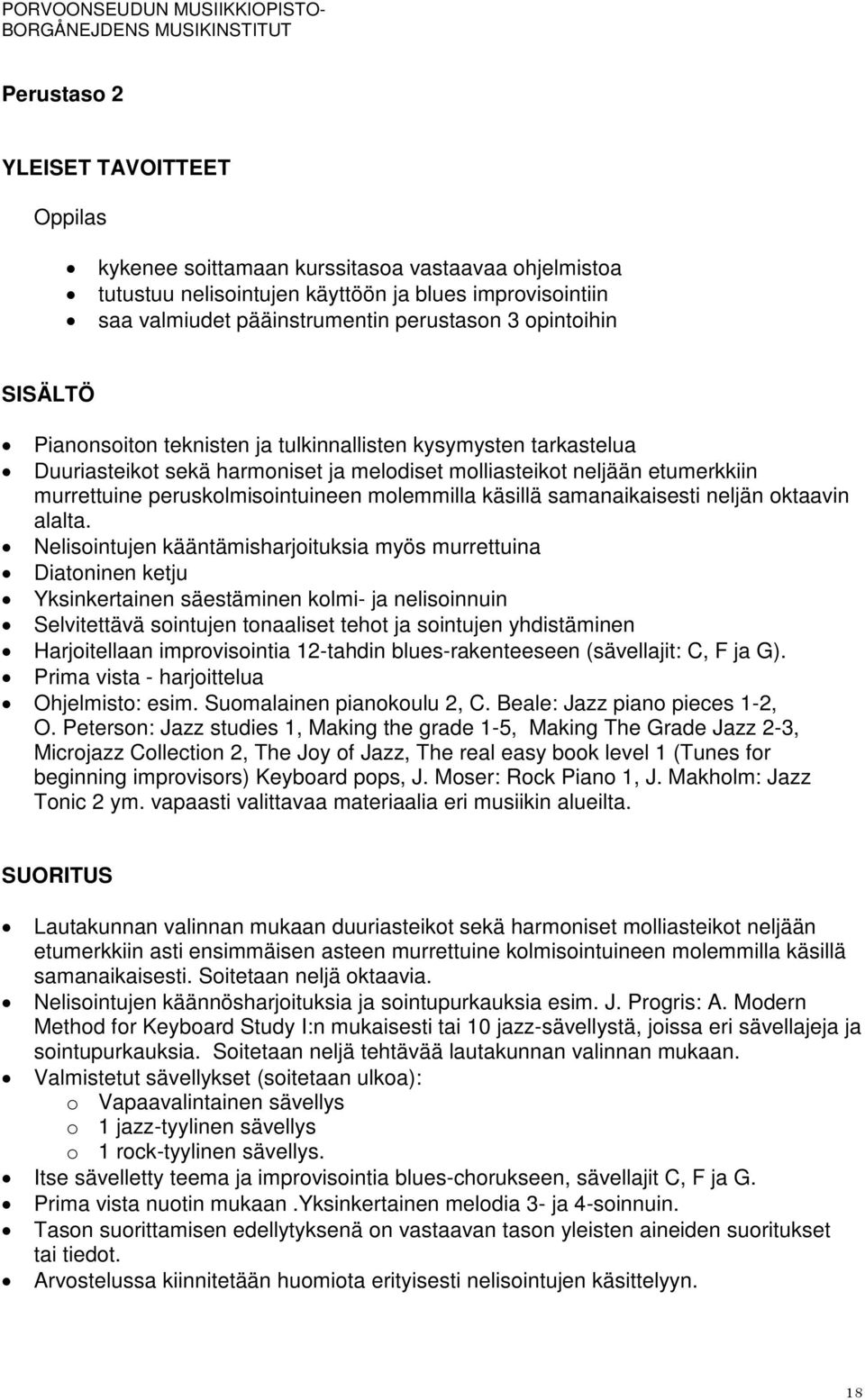 neljän oktaavin alalta.