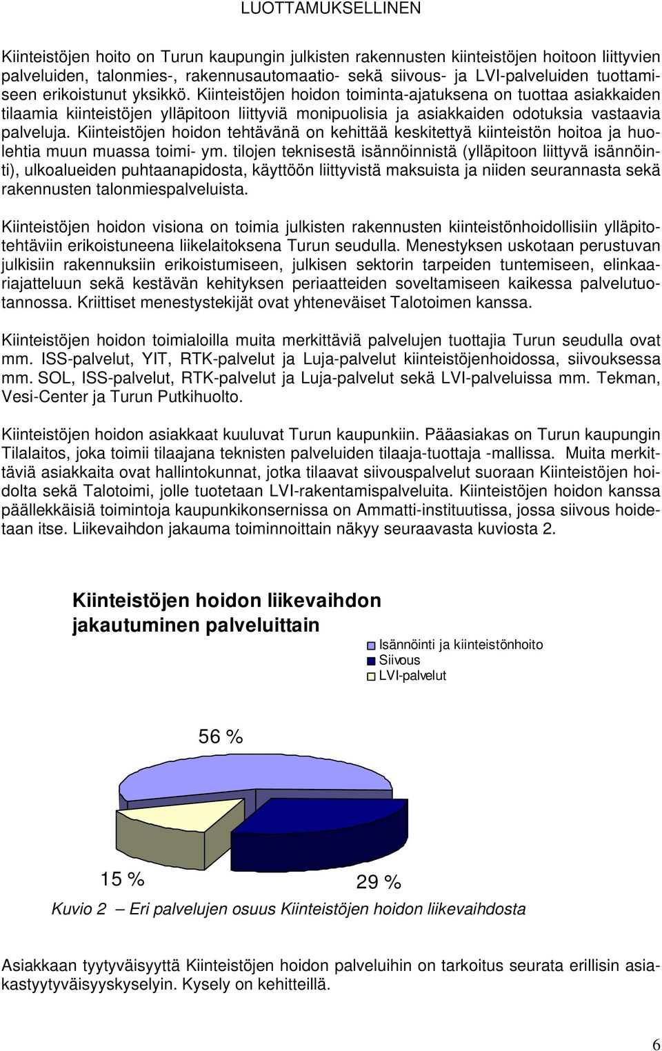 Kiinteistöjen hoidon tehtävänä on kehittää keskitettyä kiinteistön hoitoa ja huolehtia muun muassa toimi- ym.