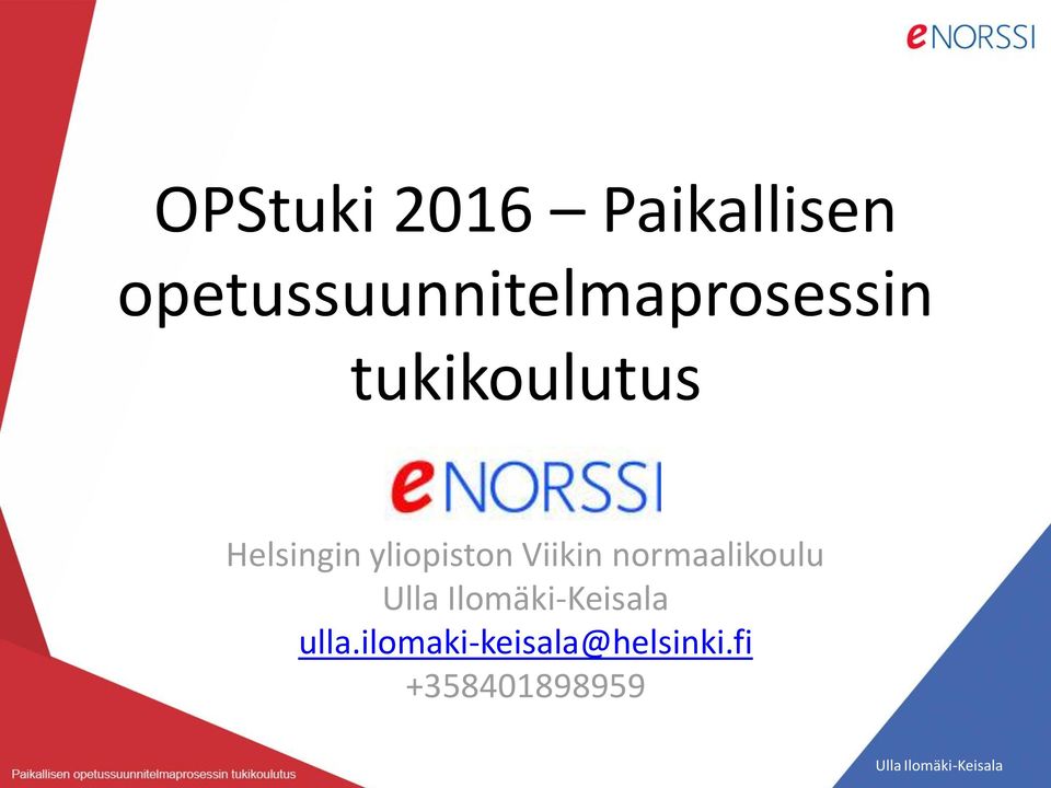 tukikoulutus Helsingin yliopiston