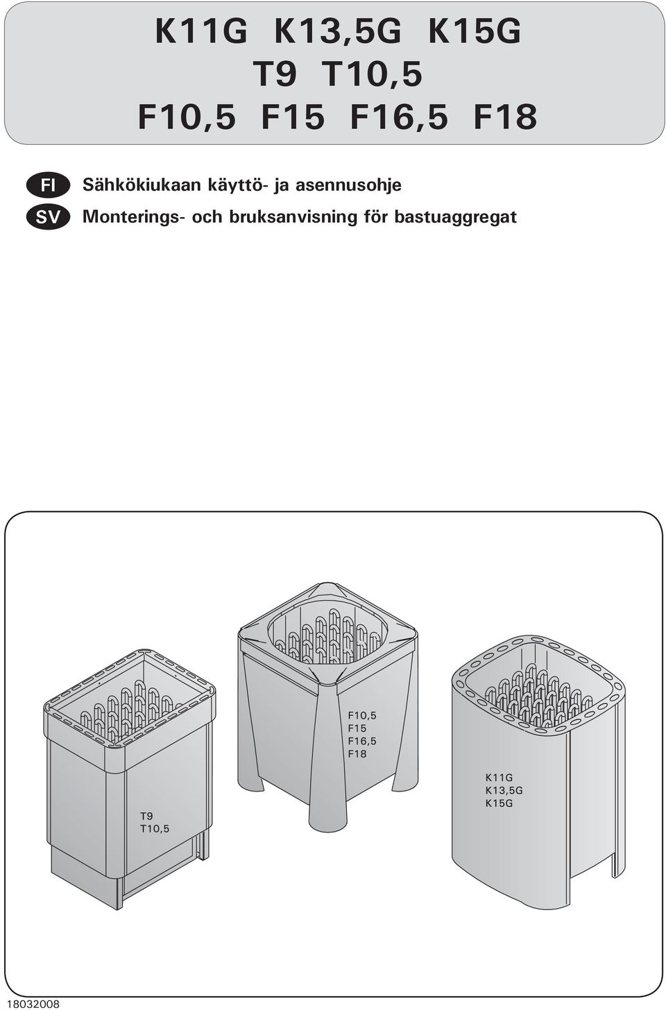 ja asennusohje Monterings- och