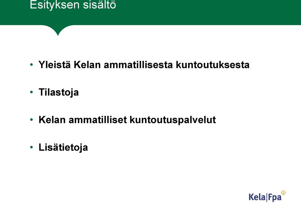kuntoutuksesta Tilastoja