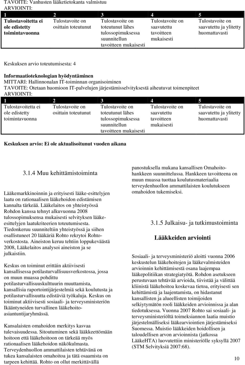 4 Muu kehittämistoiminta Lääkemarkkinoinnin ja erityisesti lääke-esittelyjen laatu on rationaalisen lääkehoidon edistämisen kannalta tärkeää.