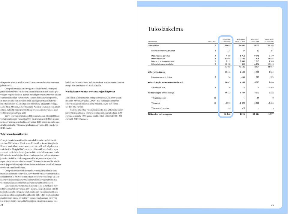 Tämän myötä järjestelmäpalvelut lakkaa olemasta erikseen raportoitava liiketoiminnan pääsegmentti.